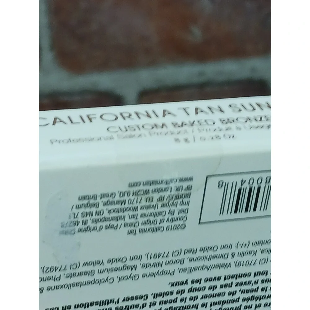 NEW California Tan Sunless Custom Glow Bronzer Face Powder